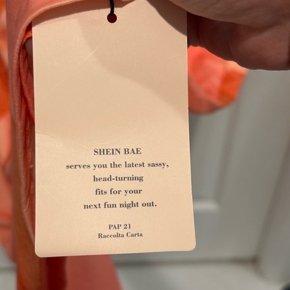 NTW SHEINBAE Bold Orange Fashion Piece - Picture 7 of 8